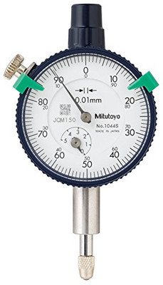 Mitutoyo 1044S-15 Dial Indicator 0 .01Mm-5Mm Mitutoyo 1044S-15 Dial Indicator 0 .01Mm-5Mm