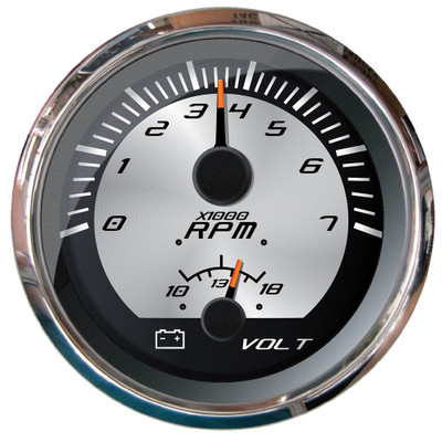 Faria Platinum 4" Multi-Function - Tachometer & Voltmeter Faria Platinum 4" Multi-Function - Tachometer & Voltmeter