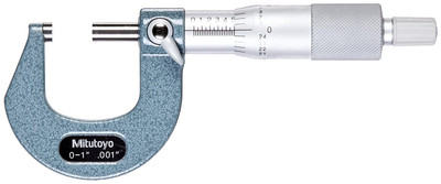 Mitutoyo 103-259 Mic, Outside, 0-1", 0.001", R Mitutoyo 103-259 Mic, Outside, 0-1", 0.001", R