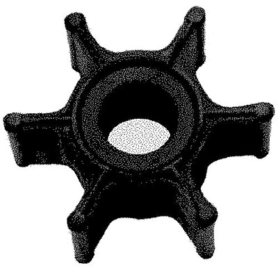 Sierra 18-8911 Impeller-Yamaha 2.5-3Hp 1988 & Up