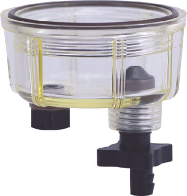 Sierra 18-99202 99202 Replacement Bowl, Racor Style, Clear Bowl