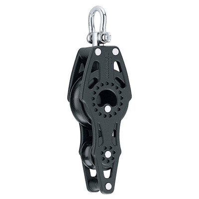 Harken 40mm Carbo Air Fiddle Block w/Swivel & Becket Harken 40mm Carbo Air Fiddle Block w/Swivel & Becket