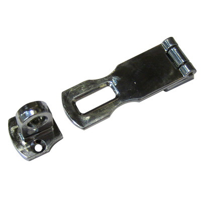 Perko Swivel Eye Hasp - 3" - Chrome Plated Zinc Perko Swivel Eye Hasp - 3" - Chrome Plated Zinc