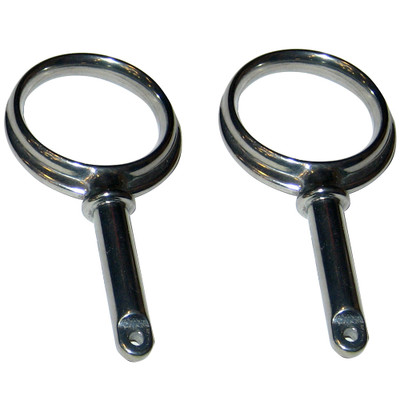 Perko Round Type Rowlock Horns - Chrome Plated Zinc Perko Round Type Rowlock Horns - Chrome Plated Zinc