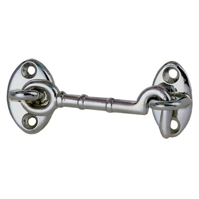 Perko Chrome Plated Bronze Cabin Door Hook - 3" Perko Chrome Plated Bronze Cabin Door Hook - 3"