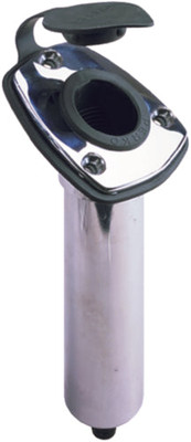 Perko 0448DP1CHR Flush Mount Angled Rod Holder Perko 0448DP1CHR Flush Mount Angled Rod Holder