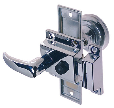 Perko 0928DP0CHR Rim Latch Set Regular Bevel w/Box Strike Perko 0928DP0CHR Rim Latch Set Regular Bevel w/Box Strike