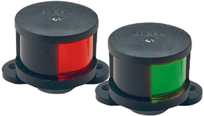 Perko 1601DP0BLK Sidelights 12V Base Down Pr/Cd Perko 1601DP0BLK Sidelights 12V Base Down Pr/Cd