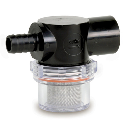 Shurflo by Pentair Twist-On Water Strainer - 1/2" Barb Inlet - Clear Bowl Shurflo by Pentair Twist-On Water Strainer - 1/2" Barb Inlet - Clear Bowl