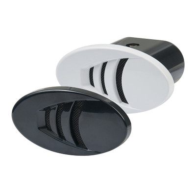 Marinco 12V Drop-In "H" Horn w/Black & White Grills Marinco 12V Drop-In "H" Horn w/Black & White Grills