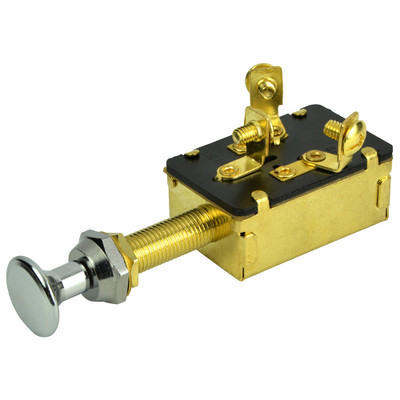BEP 3-Position SPDT Push-Pull Switch - OFF/ON1/ON1 & 2 BEP 3-Position SPDT Push-Pull Switch - OFF/ON1/ON1 & 2