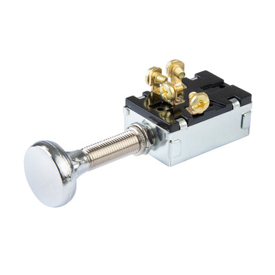 BEP 3-Position SPDT Push-Pull Switch - OFF/ON1 & 2/ON1 & 3 BEP 3-Position SPDT Push-Pull Switch - OFF/ON1 & 2/ON1 & 3