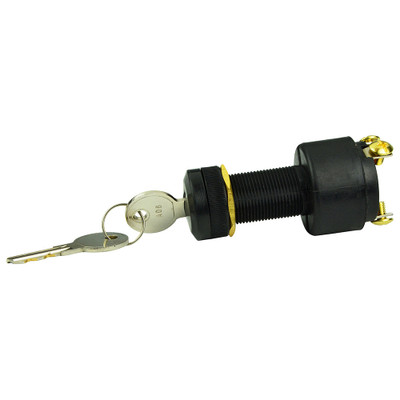 BEP 3-Position Nylon Ignition Switch - OFF/Ignition/Start BEP 3-Position Nylon Ignition Switch - OFF/Ignition/Start