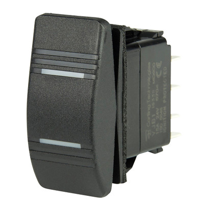 BEP DPDT Contura Switch - 2-Amber LEDs - ON/OFF/ON BEP DPDT Contura Switch - 2-Amber LEDs - ON/OFF/ON