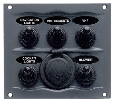 BEP Marine 9005WPS Switch Panel