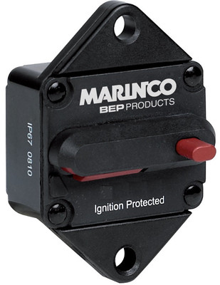 BEP 30A Thermal Circuit Breaker Single Pole Panel Mount BEP 30A Thermal Circuit Breaker Single Pole Panel Mount