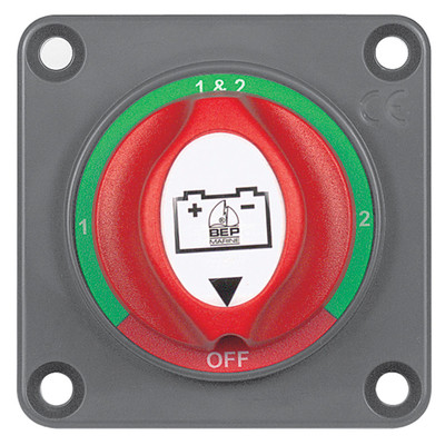BEP Panel-Mounted Battery Mini Selector Switch BEP Panel-Mounted Battery Mini Selector Switch