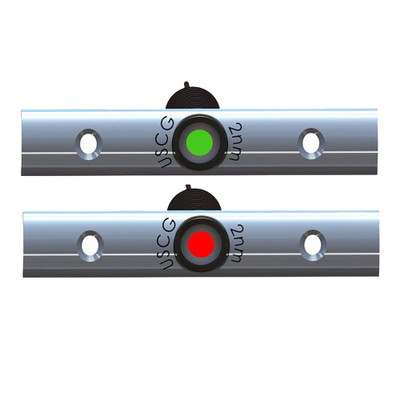TACO Rub Rail Mounted LED Navigation Light Set - 4" w/Deutsch Plug Port & Starboard TACO Rub Rail Mounted LED Navigation Light Set - 4" w/Deutsch Plug Port & Starboard