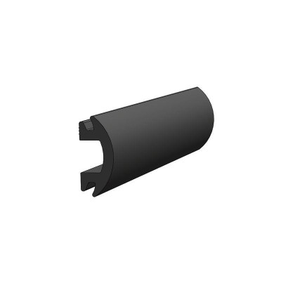 TACO 70' Flexible Black Rub Rail Insert 1-3/16" x 1/2" TACO 70' Flexible Black Rub Rail Insert 1-3/16" x 1/2"