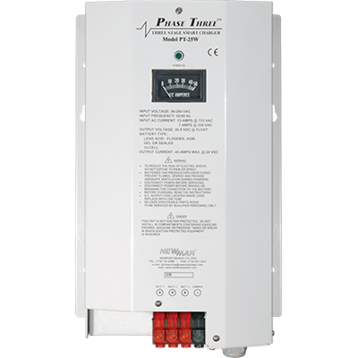 Newmar PT25W 12v Charger 3 Bank 25 Amp Newmar PT25W 12v Charger 3 Bank 25 Amp