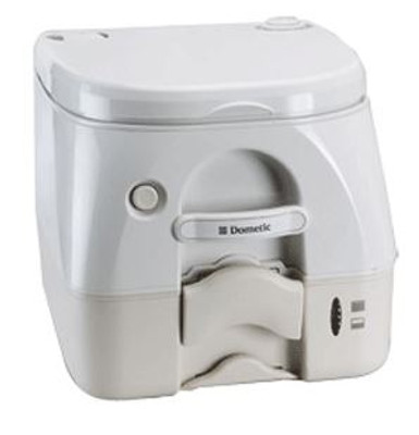 Dometic 974 Portable Toilet w/Mounting Brackets -2.6 Gallon - Grey Dometic 974 Portable Toilet w/Mounting Brackets -2.6 Gallon - Grey