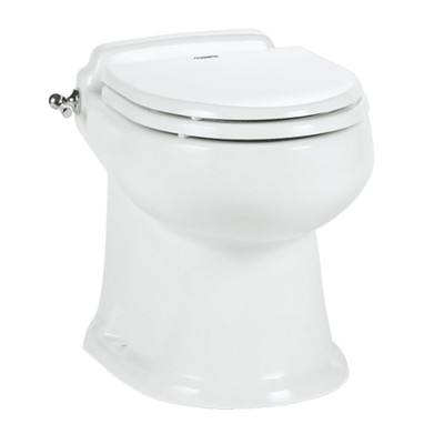 Dometic MasterFlush 8740 White Electric Macerating Toilet - Raw/Fresh Water Dometic MasterFlush 8740 White Electric Macerating Toilet - Raw/Fresh Water