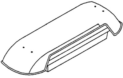 Dometic 3312695020 Refrigerator Vent Cover Dometic 3312695020 Refrigerator Vent Cover