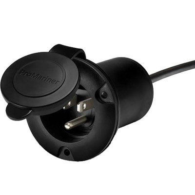 ProMariner Universal AC Plug - Black ProMariner Universal AC Plug - Black