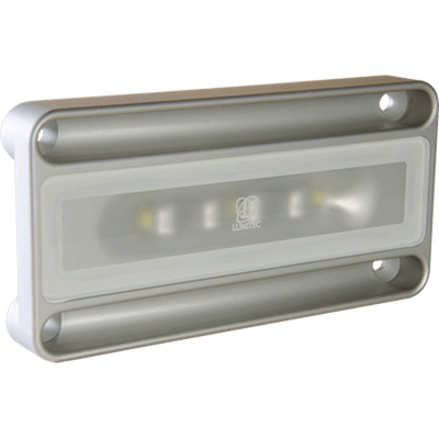 Lumitec Nevis2 - High Intensity Engine Room & Utility Light - Brushed Finish - 2-Color White/Blue Dimming