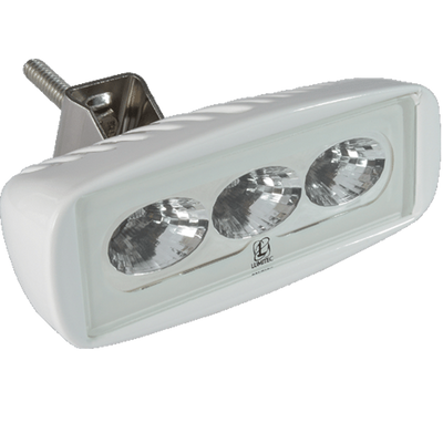 Lumitec CapreraLT - LED Flood Light - White Finish - White Non-Dimming
