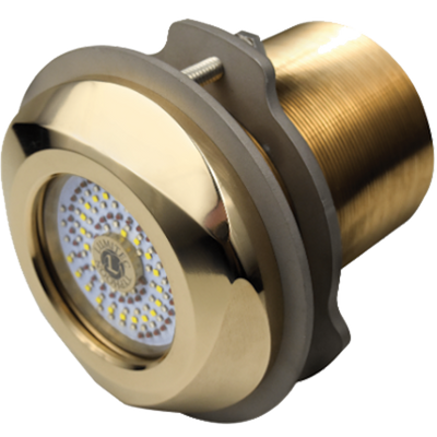 Lumitec Typhoon Underwater Bronze Thru-Hull LED Light - RGBW Spectrum
