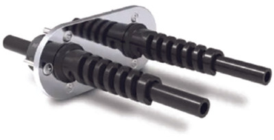 Seastar HO7200 Dometic HO7200 Field Install Bulkhead Fitting Kit, Dual Hose, Stainless