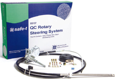 Seastar SS13710 Dometic Safe-T Quick Connect Rotary Steering Kit Seastar SS13710 Dometic Safe-T Quick Connect Rotary Steering Kit