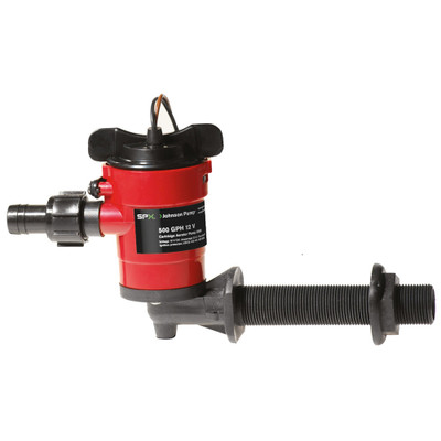 Johnson Pump Cartridge Aerator 500 GPH 90° Intake - 12V Johnson Pump Cartridge Aerator 500 GPH 90° Intake - 12V