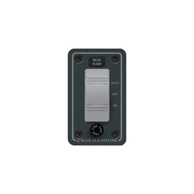 Blue Sea 8263 Contura Waterproof Bilge Pump Control Panel Blue Sea 8263 Contura Waterproof Bilge Pump Control Panel