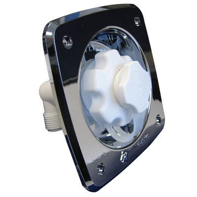 Jabsco Flush Mount Water Pressure Regulator 45psi - Chrome Jabsco Flush Mount Water Pressure Regulator 45psi - Chrome