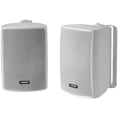FUSION 4" Compact Marine Box Speakers - (Pair) White FUSION 4" Compact Marine Box Speakers - (Pair) White