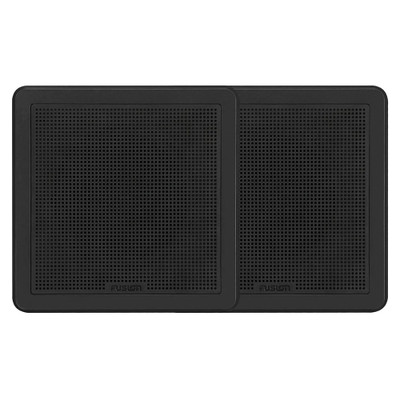 FUSION FM-F77RB FM Series 7.7" Flush Mount Square Marine Speakers - Black Grill - 200W FUSION FM-F77RB FM Series 7.7" Flush Mount Square Marine Speakers - Black Grill - 200W
