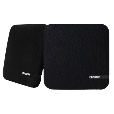 FUSION SM-F65CB SM Series 6.5" Shallow Mount Square Speakers - Black Cloth Grill - 100W FUSION SM-F65CB SM Series 6.5" Shallow Mount Square Speakers - Black Cloth Grill - 100W