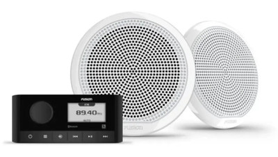 Fusion MS-RA60 Bundle MS-RA60 Stereo with Pair EL Classic 6.5 Speakers