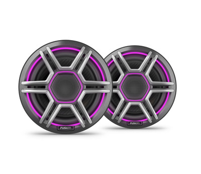 Fusion AP-FL65SPG 6.5in LED Apollo Series Speakers Gray Sport Grilles Fusion AP-FL65SPG 6.5in LED Apollo Series Speakers Gray Sport Grilles
