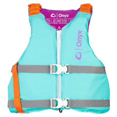 Onyx Youth Universal Paddle Vest - Aqua Onyx Youth Universal Paddle Vest - Aqua