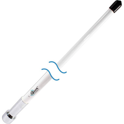Shakespeare Quick Connect 4' VHF Antenna Chrome Ferrule Shakespeare Quick Connect 4' VHF Antenna Chrome Ferrule