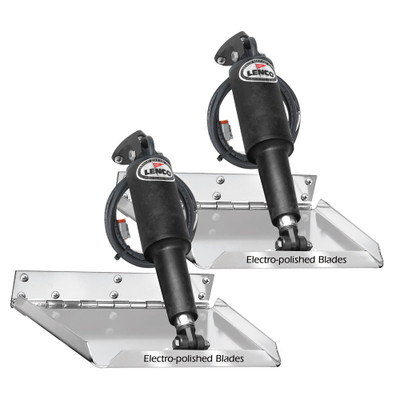 Lenco 9" x 12" Standard Performance Trim Tab Kit w/o Switch Kit 12V Lenco 9" x 12" Standard Performance Trim Tab Kit w/o Switch Kit 12V