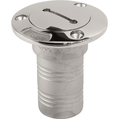 Sea-Dog Stainless Steel Cast Hose Deck Fill Fits 1-1/2" Hose - Water Sea-Dog Stainless Steel Cast Hose Deck Fill Fits 1-1/2" Hose - Water