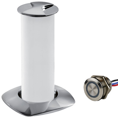 Sea-Dog Aurora Stainless Steel LED Pop-Up Table Light - 3W w/Touch Dimmer Switch Sea-Dog Aurora Stainless Steel LED Pop-Up Table Light - 3W w/Touch Dimmer Switch