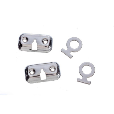 Attwood Mooring Fender Lock Kit - Stainless Steel Pair