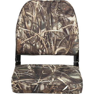 Attwood Swivl-Eze Low Back Padded Flip Seat - Camo Attwood Swivl-Eze Low Back Padded Flip Seat - Camo