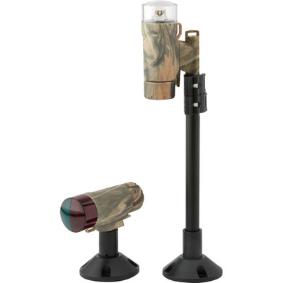 Attwood PaddleSport Portable Navigation Light Kit - Screw Down or Adhesive Pad - RealTree® Max-4 Camo Attwood PaddleSport Portable Navigation Light Kit - Screw Down or Adhesive Pad - RealTree® Max-4 Camo