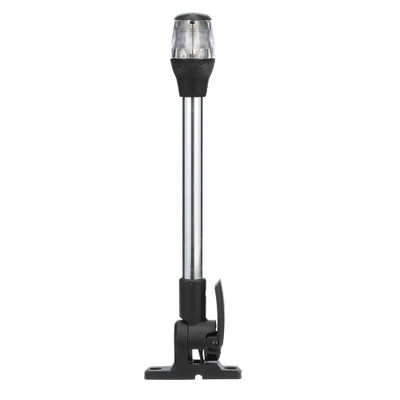 Attwood Fold-Down Incandescent Anchor/Masthead Light - 12" Horizontal Composite Base - 12V Attwood Fold-Down Incandescent Anchor/Masthead Light - 12" Horizontal Composite Base - 12V